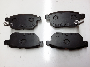 View Disc Brake Pad Set (Rear) Full-Sized Product Image